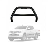 Black Nudge Bar to Suit Mitsubishi Triton MQ 2015–2018 | Matte Finish | Steel Construction